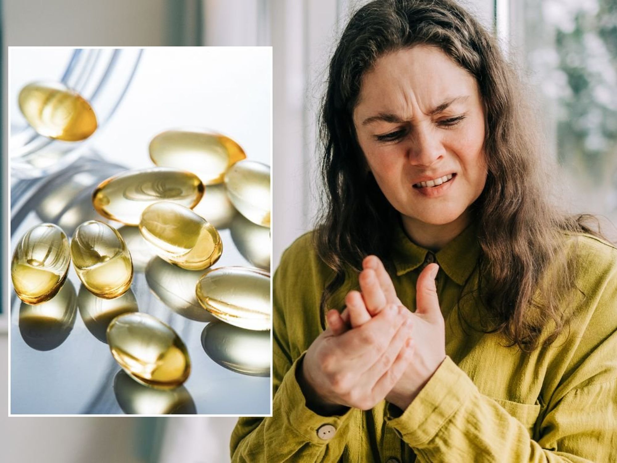 VITAMIN D SUPPLEMENTS AND WOMAN WITH ACHES