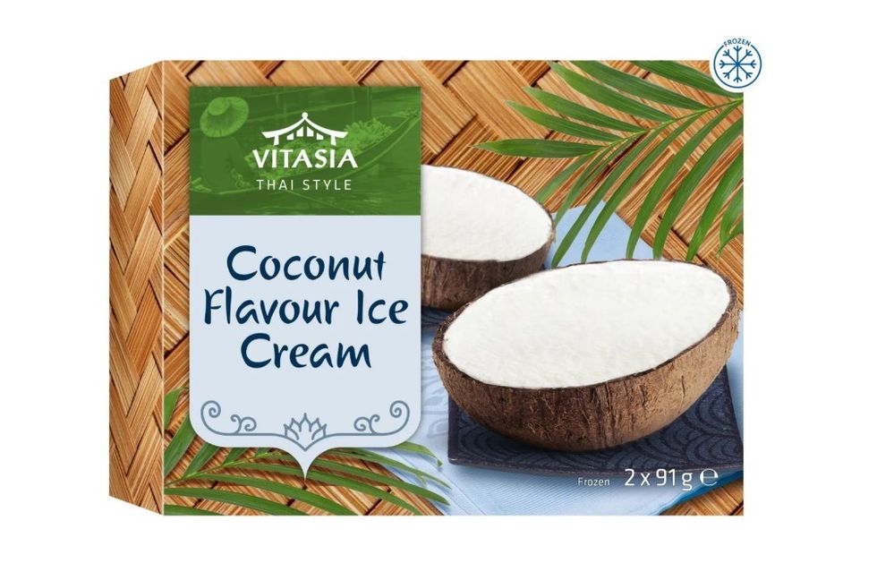 Vitasia Coconut Ice Cream in Coconut Husk