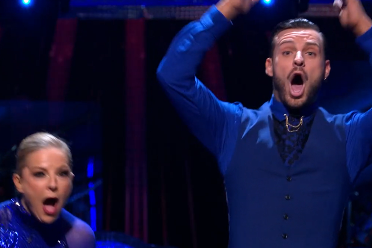 Vito Coppola and Sarah Hadland