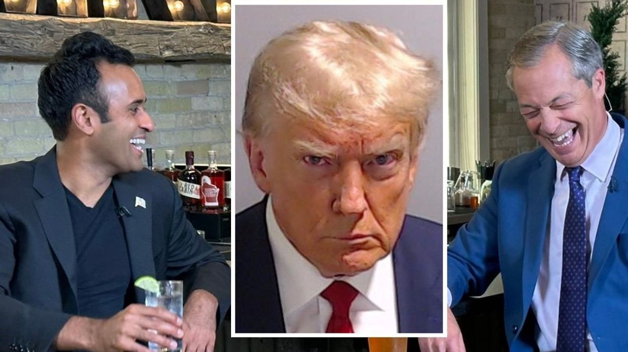 As Trump scowls in jail, Ramaswamy grins with Farage. But can the smile last?, asks Erbil Gunasti