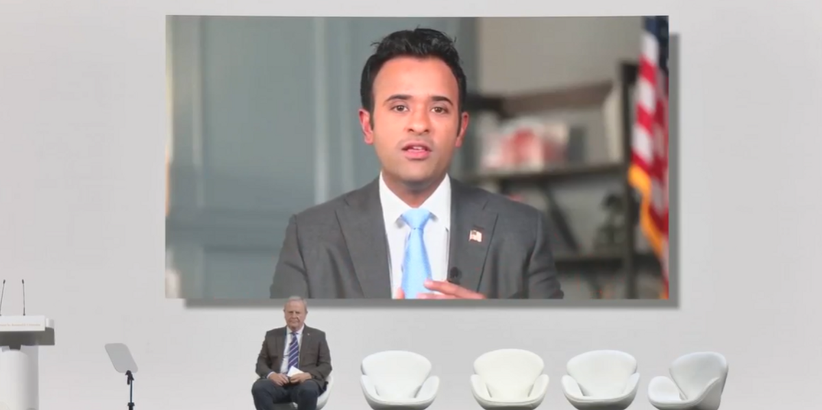 NextImg:Vivek Ramaswamy denounces DEI policies and hails Trump administration for 'reviving the basic principles of merit'