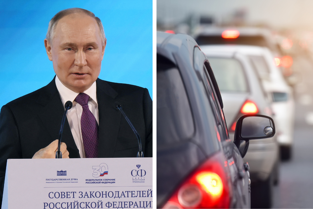 Vladimir Putin and cars 