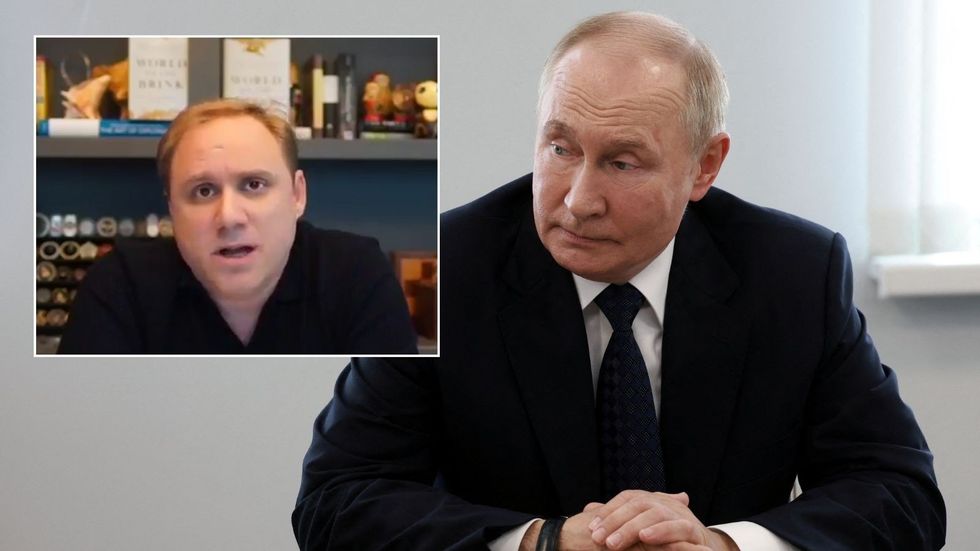 Vladimir Putin and Dmitri Alperovitch
