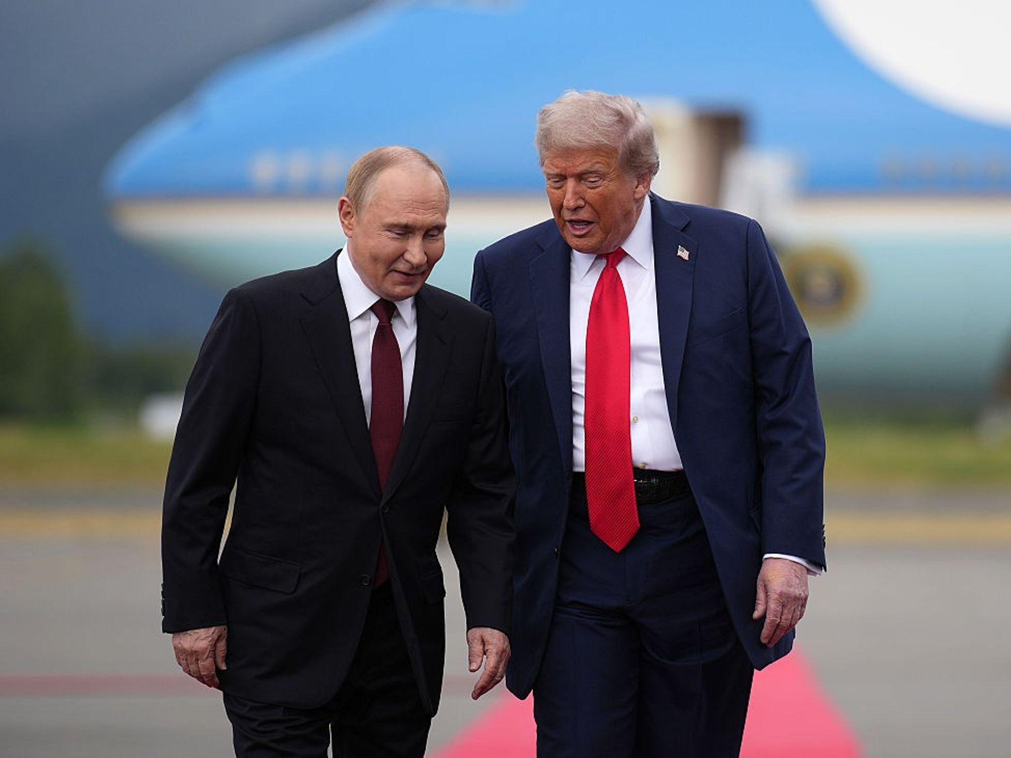 Vladimir Putin and Donald Trump