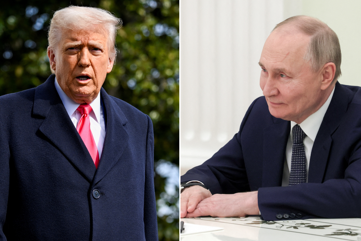 Vladimir Putin and Donald Trump