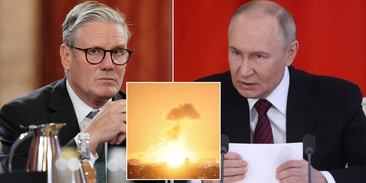 NextImg:Vladimir Putin unleashes new devastating attack on Ukraine as Russia IGNORES Keir Starmer and Donald Trump's ultimatum