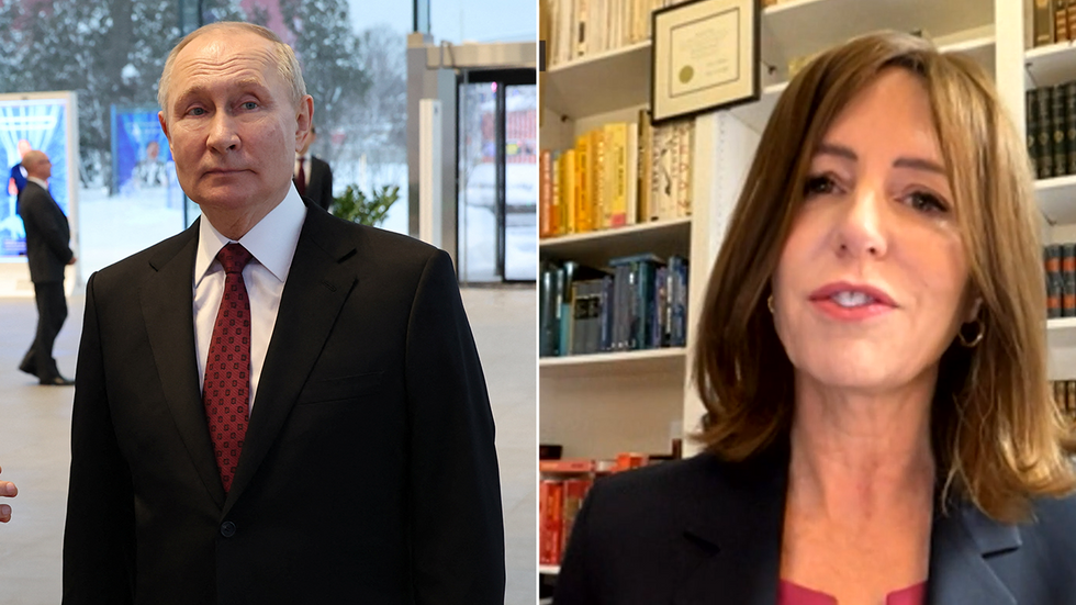 Vladimir Putin and Laura Ballman