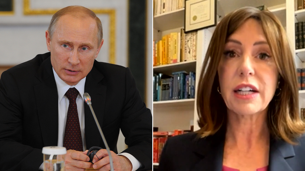 Vladimir Putin and Laura Ballman