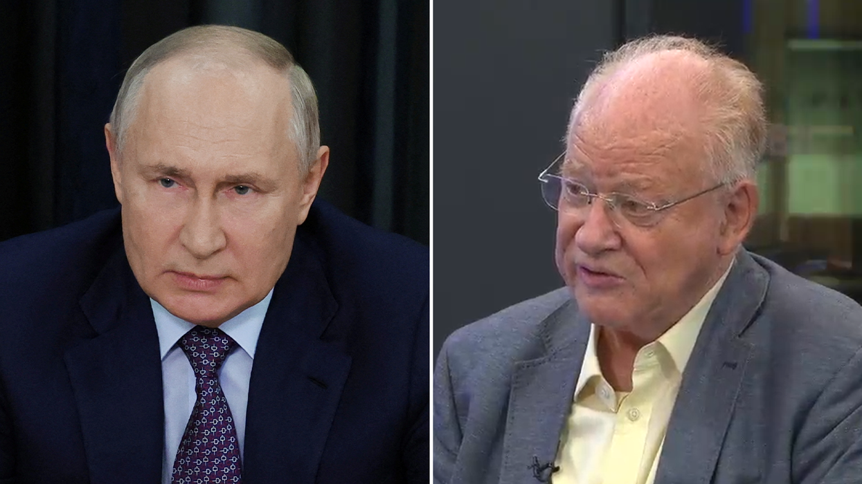 Vladimir Putin and Robert Fox