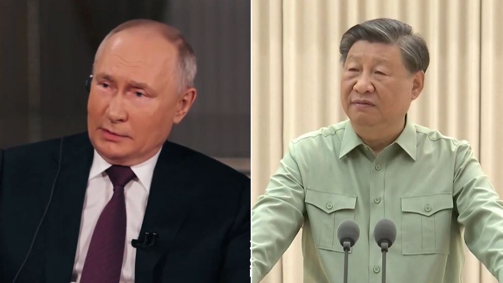 Vladimir Putin and Xi Jinping