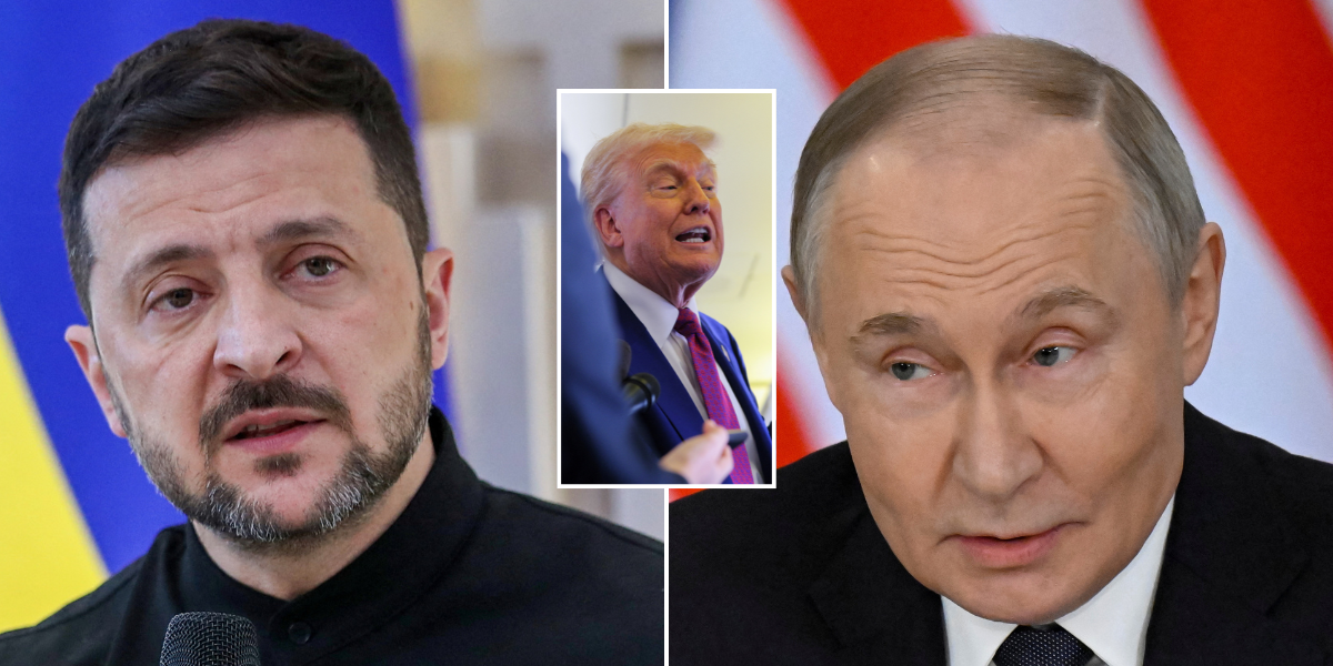 NextImg:Donald Trump claims Ukraine peace deal won't happen until he meets Putin