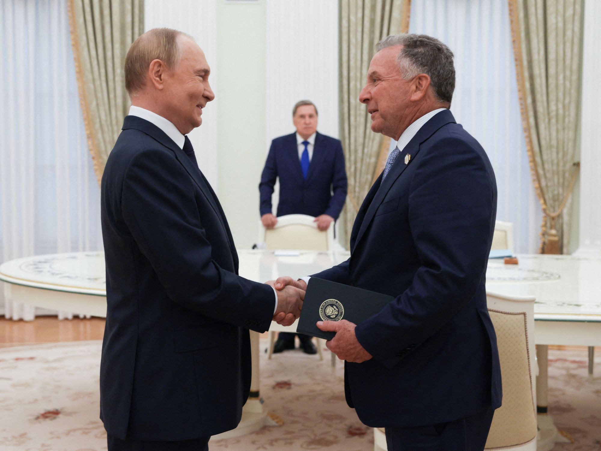 Vladimir Putin meets Steve Witkoff