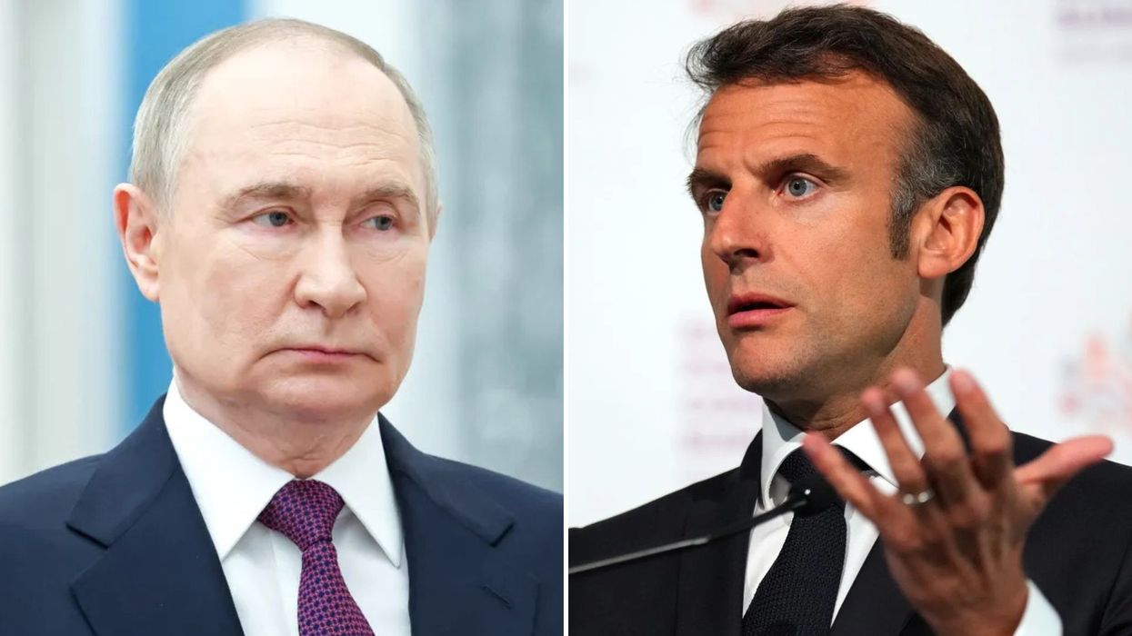 Vladimir Putin's attack dog warns France that Russia will march on Paris as he issues chilling threat to Emmanuel Macron