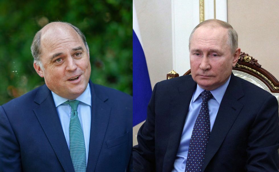 Vladimir Putin 'starting to fail' in bid to invade Ukraine, says Ben Wallace
