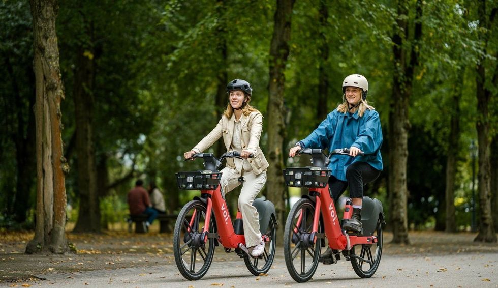 Voi bikes in London