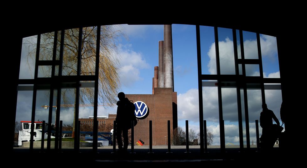 Volkswagen factory in Germany