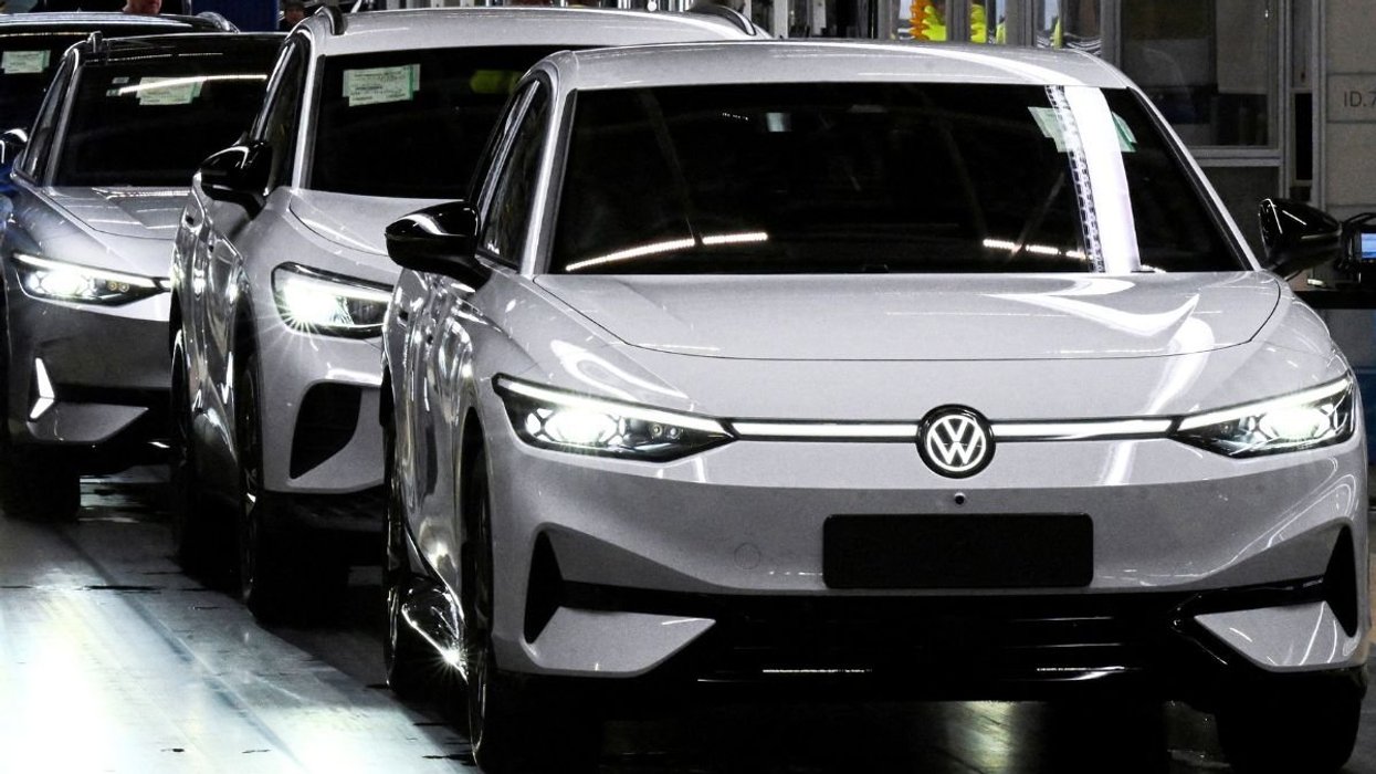 Volkswagen manufacturing plant in Germany