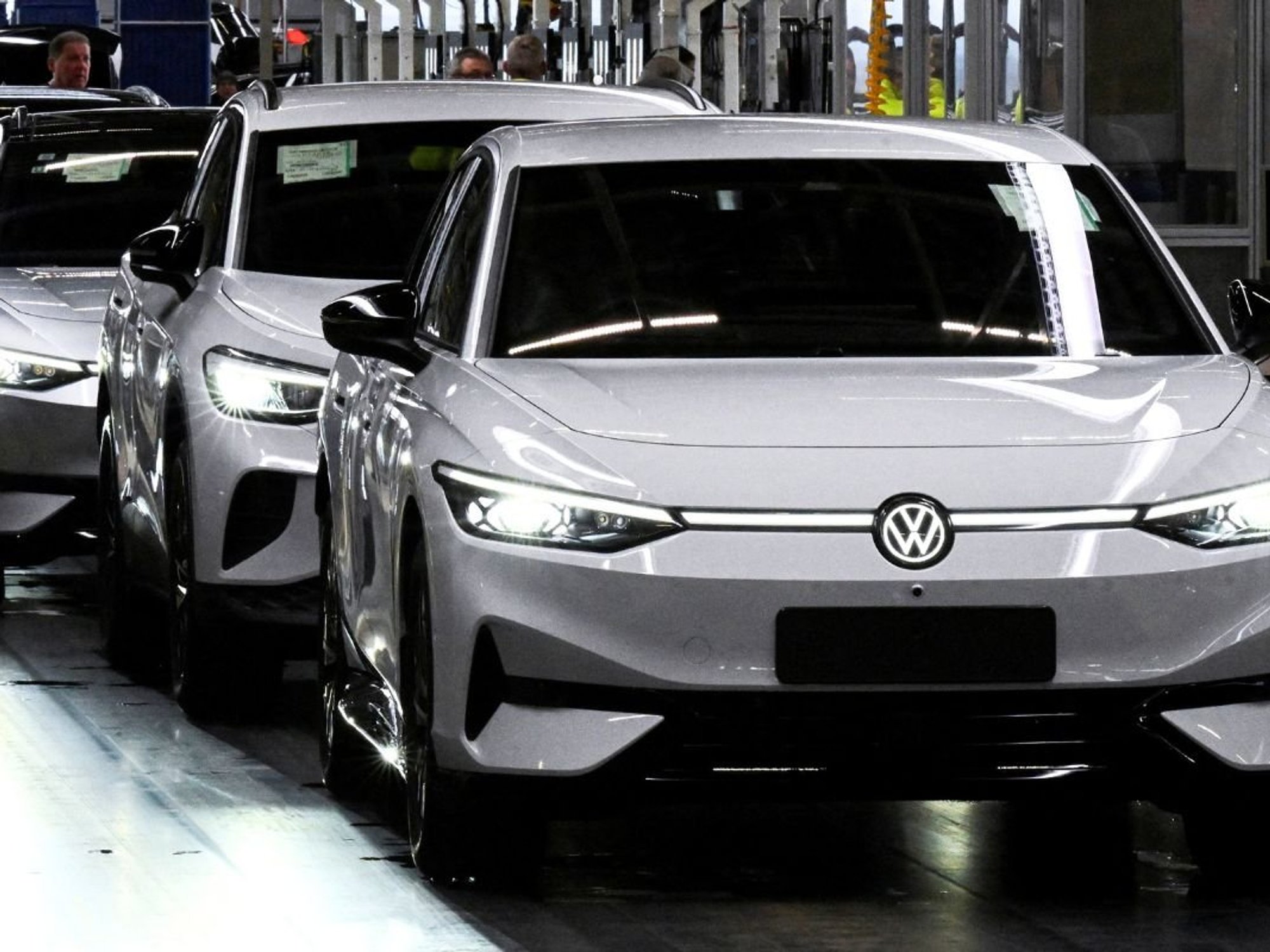 Volkswagen manufacturing plant in Germany