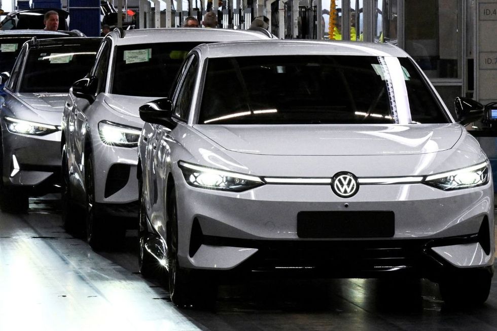 Volkswagen manufacturing plant in Germany