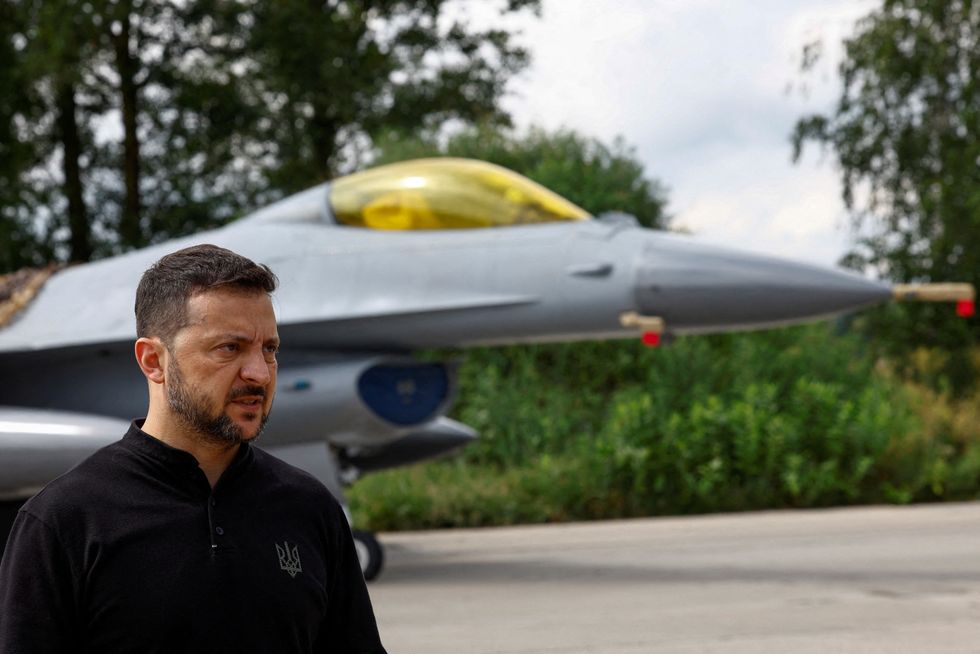 Volodymyr Zelensky and a fresh jet