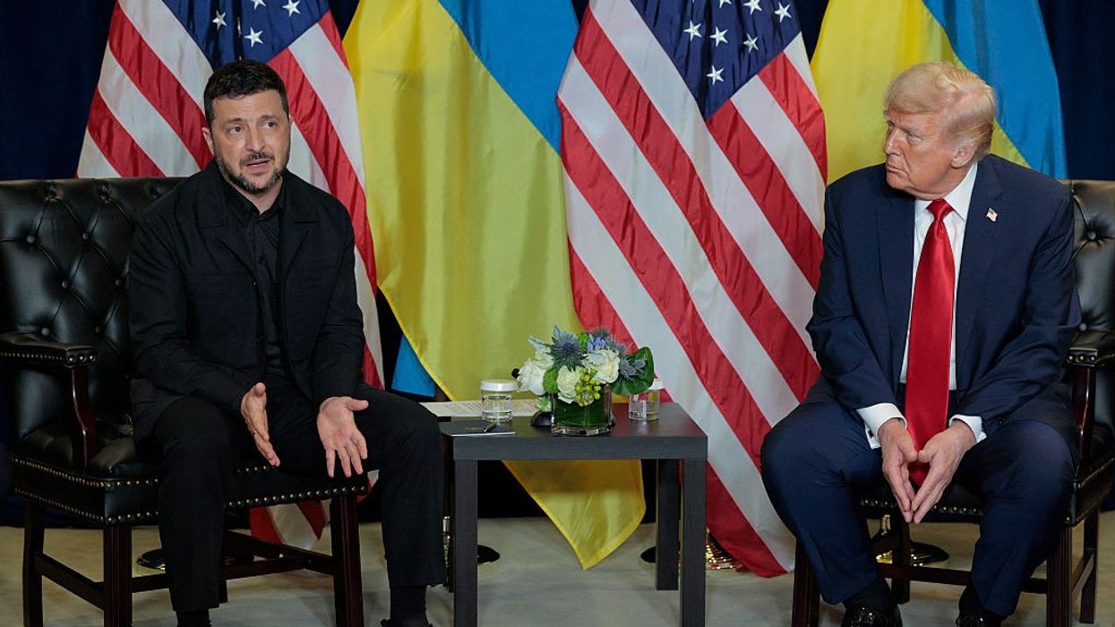 Volodymyr Zelensky and Donald Trump held a meeting at the United Nations