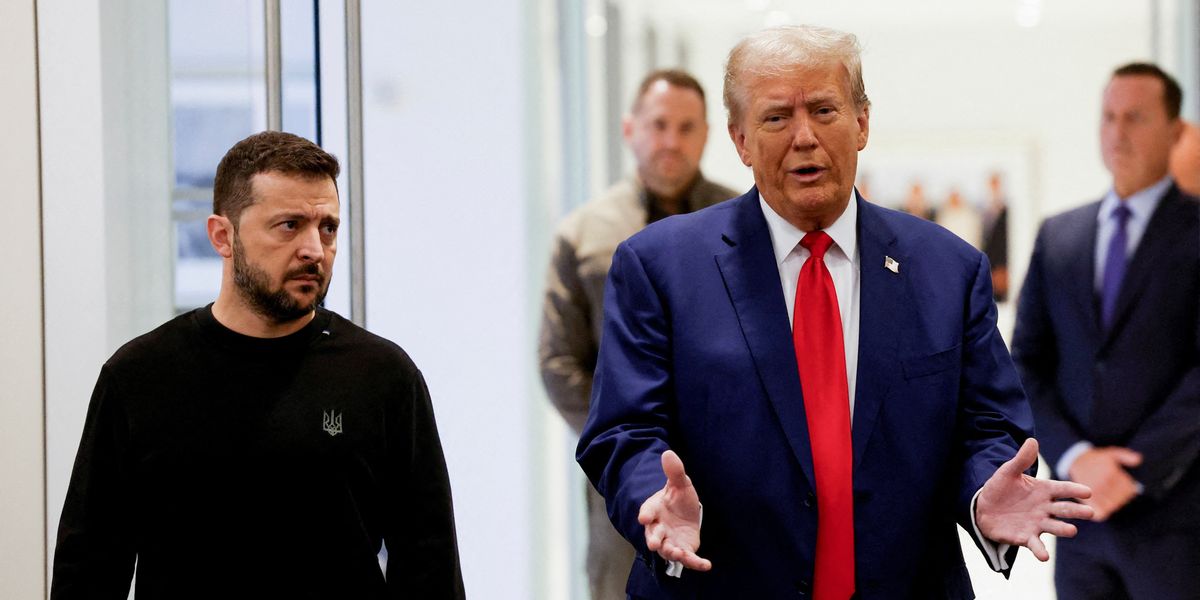 NextImg:Ukraine 'ready to give away territory to Russia' as Donald Trump hints at 'land-swapping'