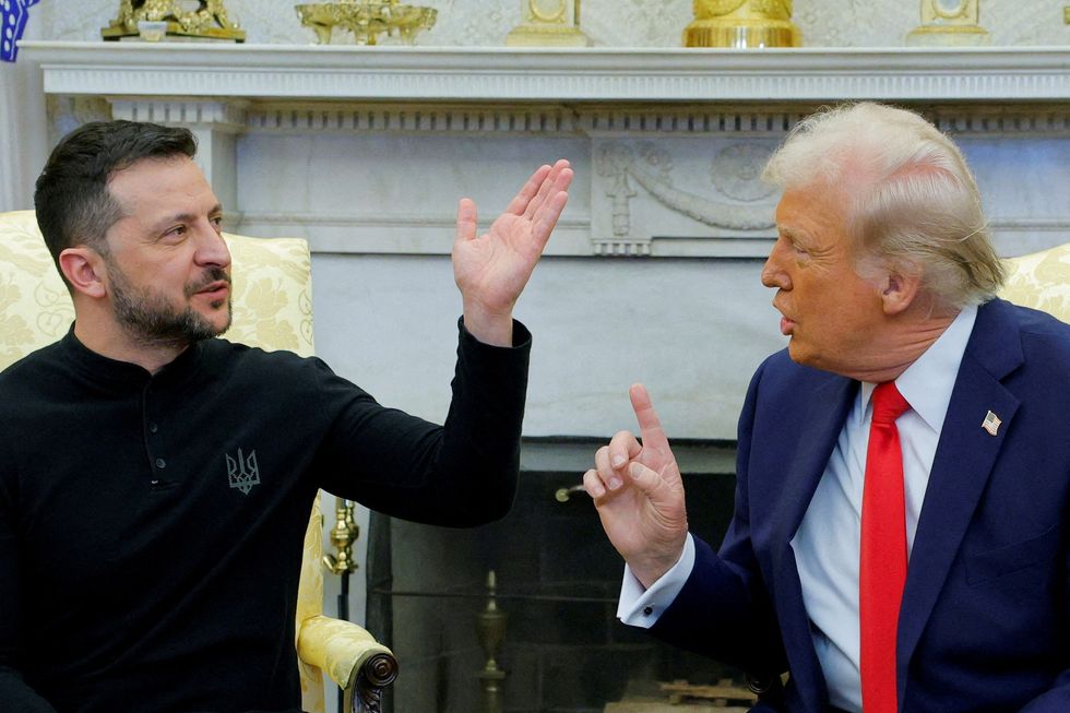 Volodymyr Zelensky; Donald Trump