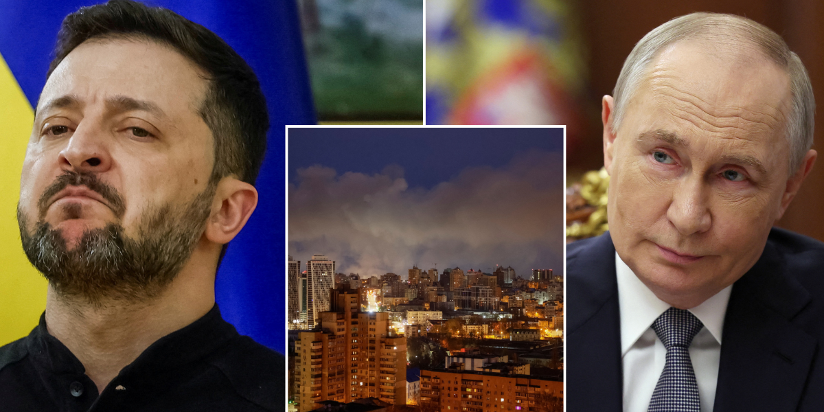 NextImg:Vladimir Putin announces temporary ceasefire just days after huge bomb attack on Kyiv killed 12