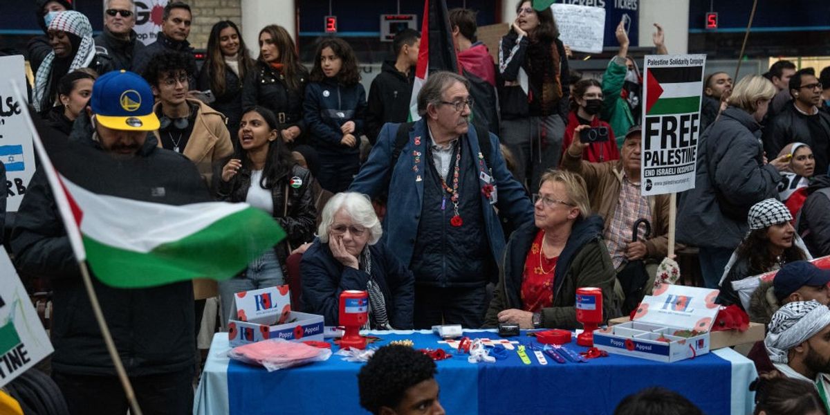 NextImg:Poppy sellers disappear after fears of violent attacks in build up to Remembrance Day