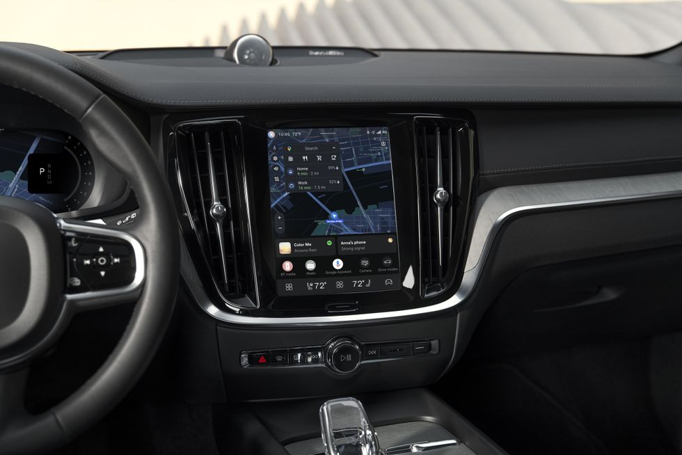 Volvo said it was introducing a 'comprehensive user experience upgrade' with its new software update