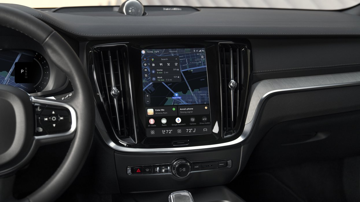 Volvo said it was introducing a 'comprehensive user experience upgrade' with its new update
