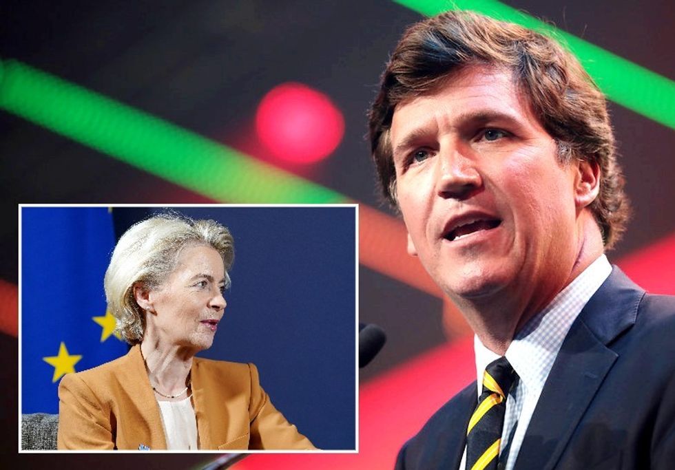 Von der Leyen/Tucker Carlson