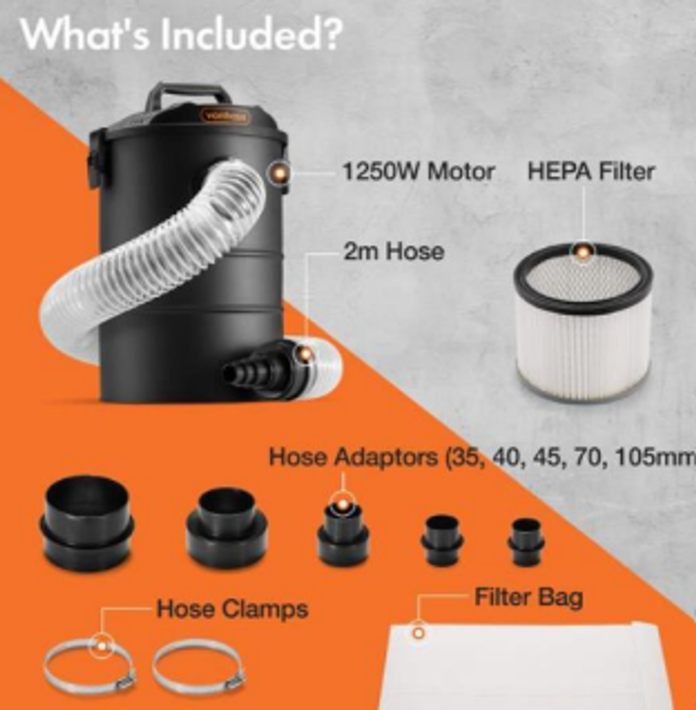 VonHaus 50L Dust Collector