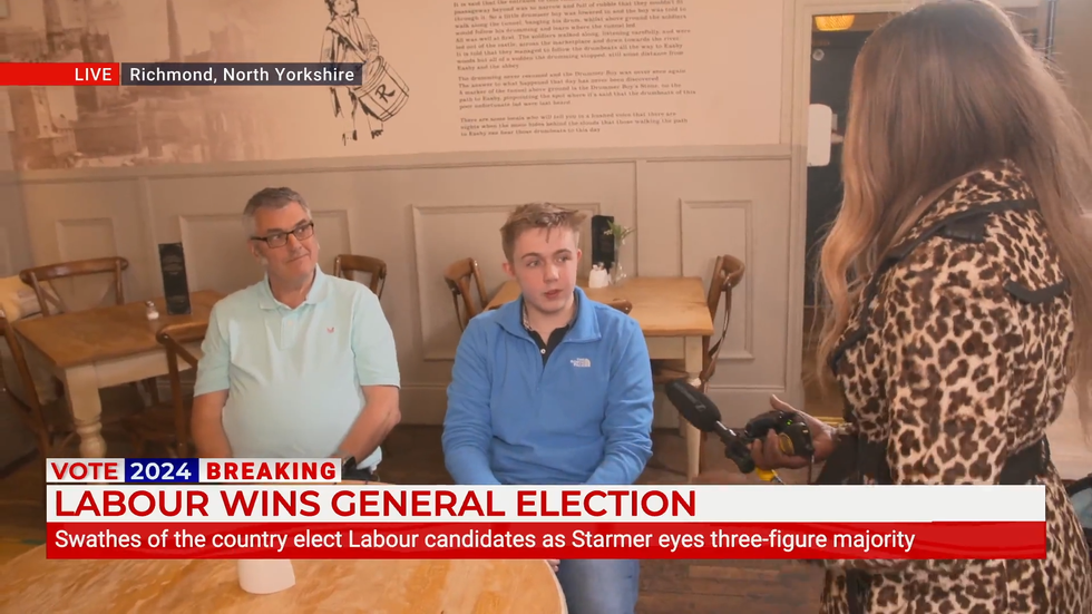 Voters in Richmond, North Yorkshire