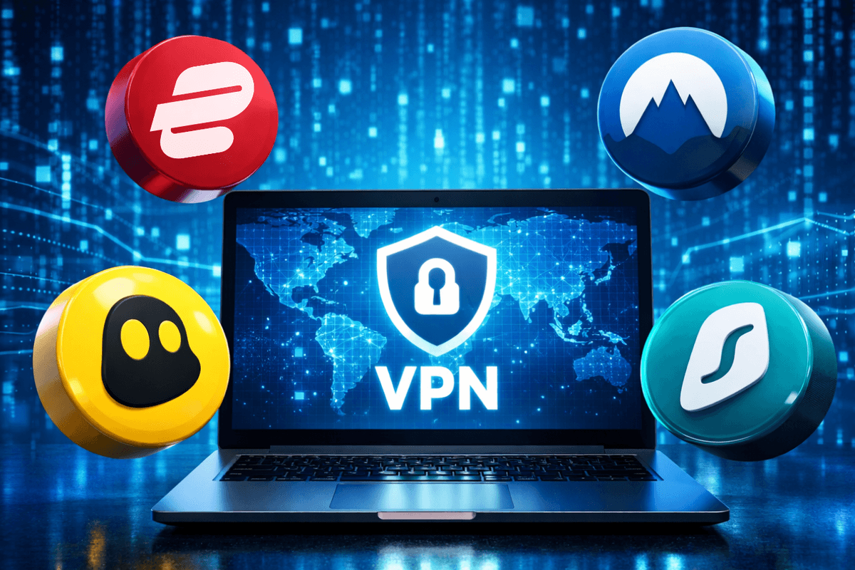 VPN provider logos