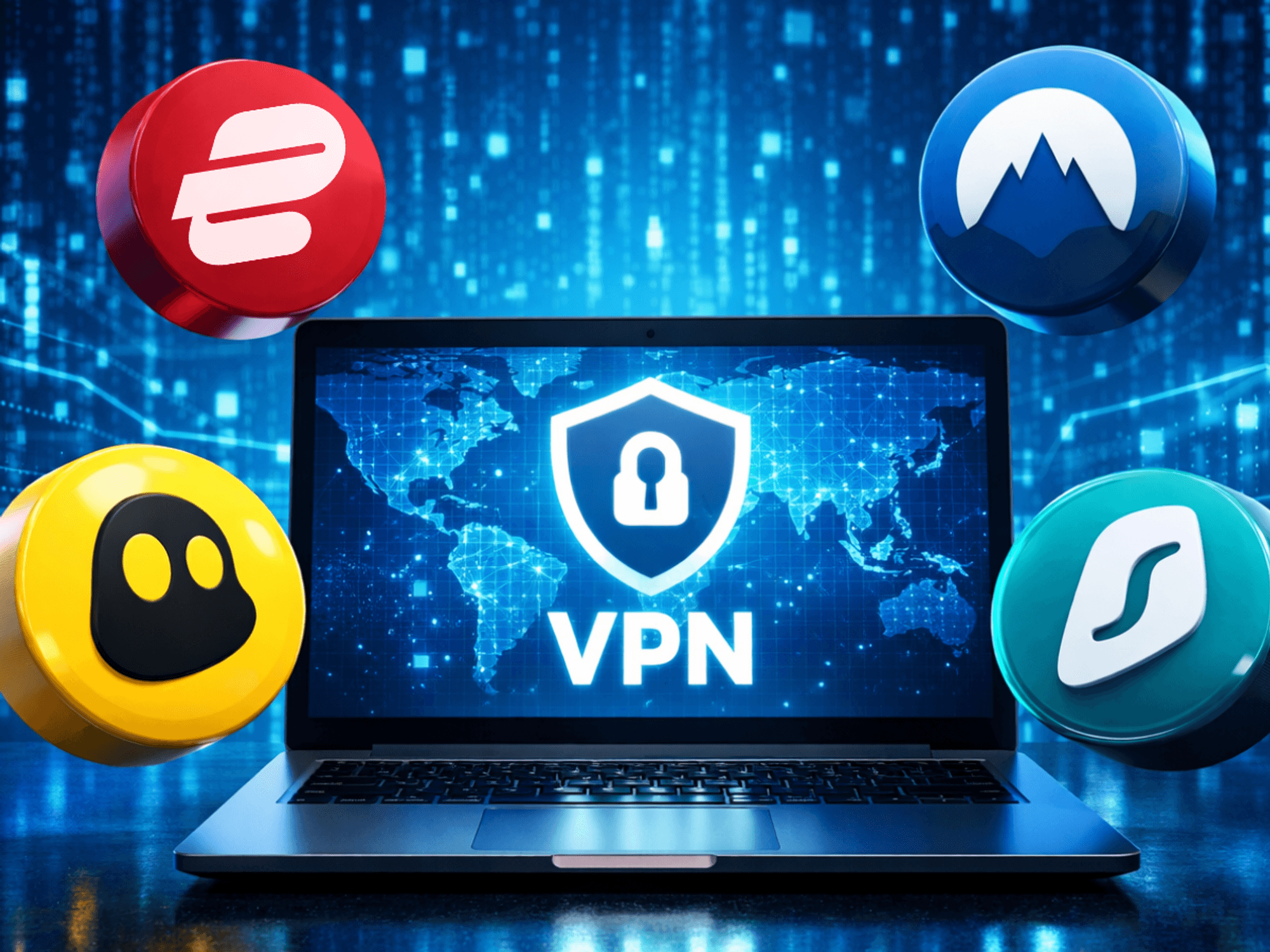 VPN provider logos