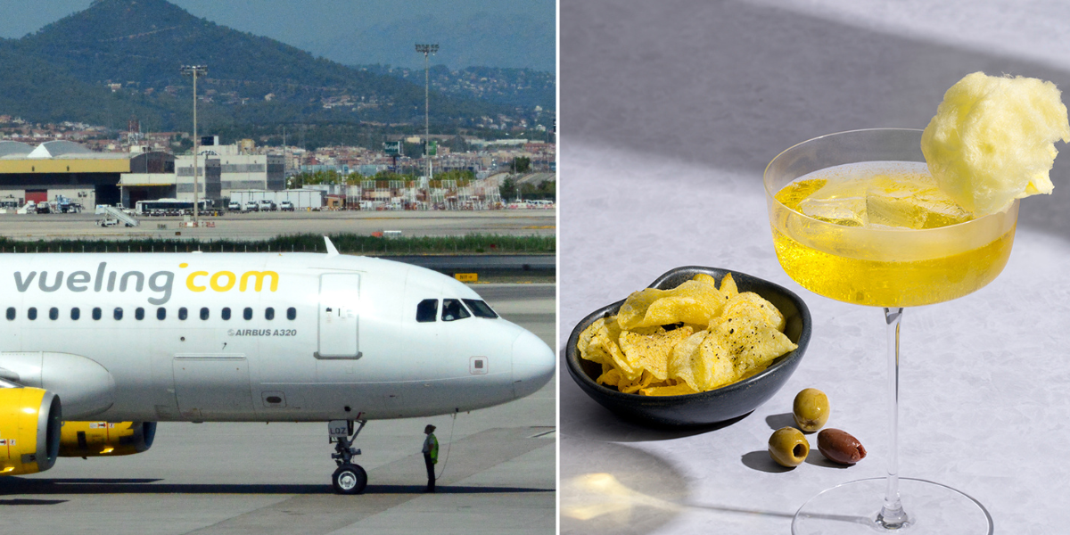 NextImg:Budget airline Vueling overhauls in-flight menu, launching its first signature cocktail and more