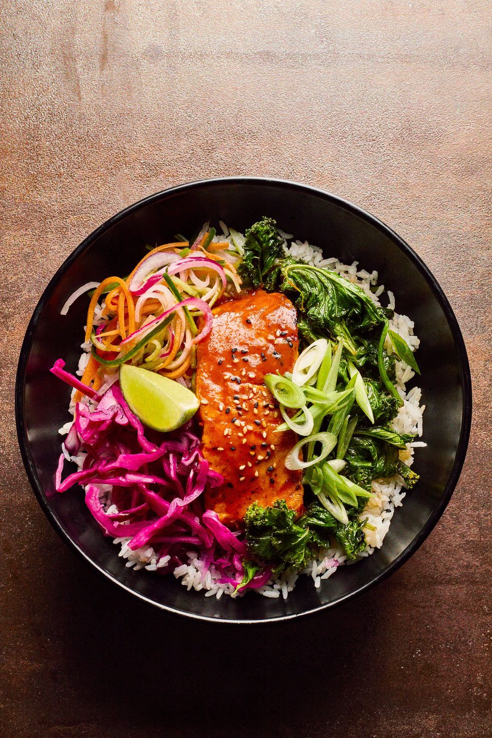 wagamamas gochujang salmon rice bowl
