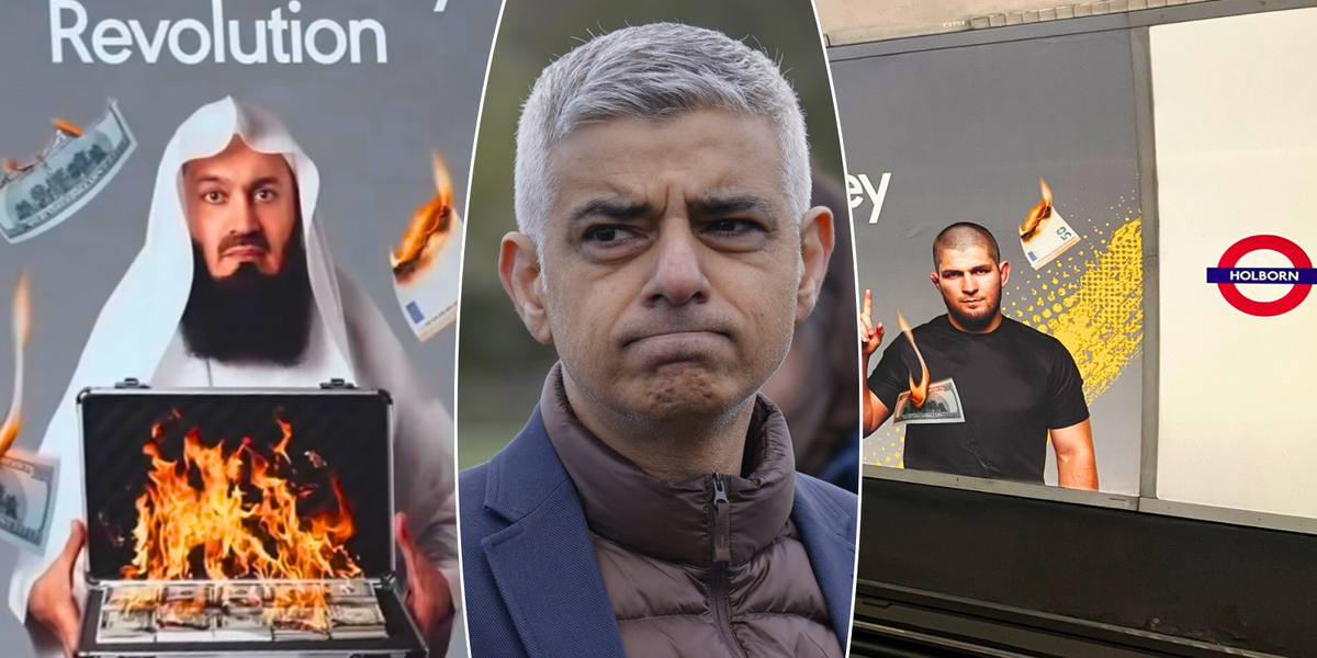 NextImg:Outrage at Sadiq Khan's TfL as Islamic preacher and Russian-linked fighter advertise on tubes and buses