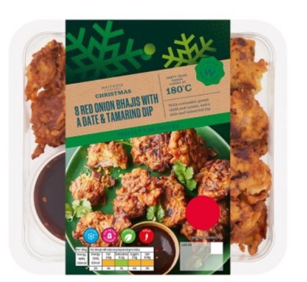 Waitrose bhajis