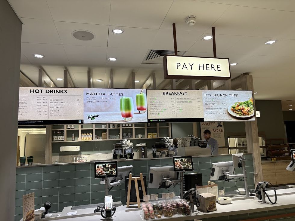 Waitrose cafe