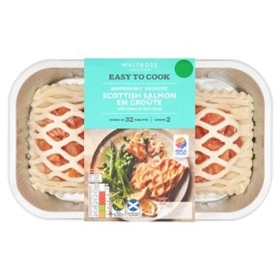 Waitrose Easy to Cook Scottish Salmon En Croute 350g