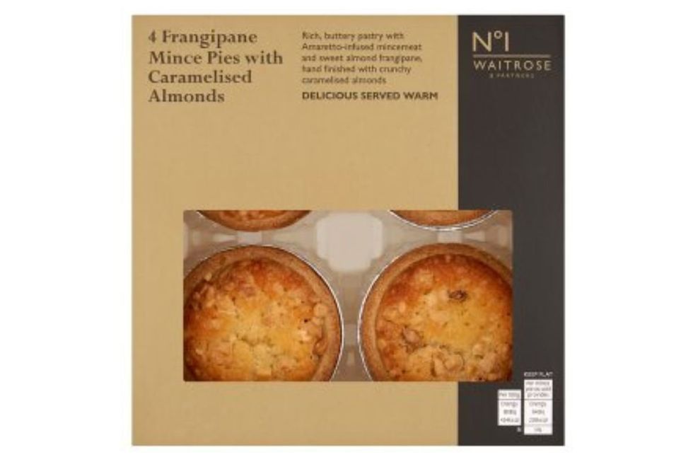 Waitrose No.1 Frangipane Mince Pies with Caramelised Almonds