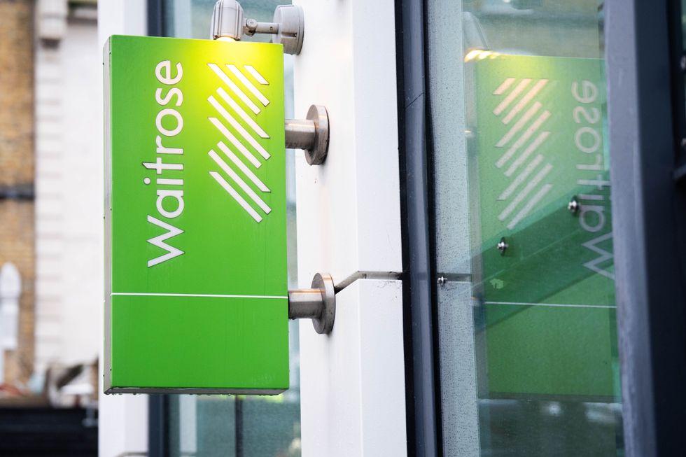 Waitrose sign