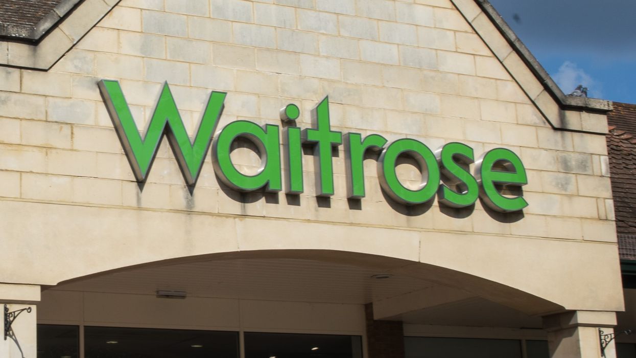 Waitrose store sign