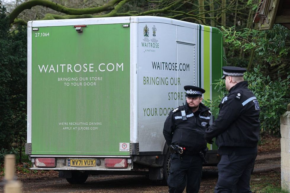 Waitrose van