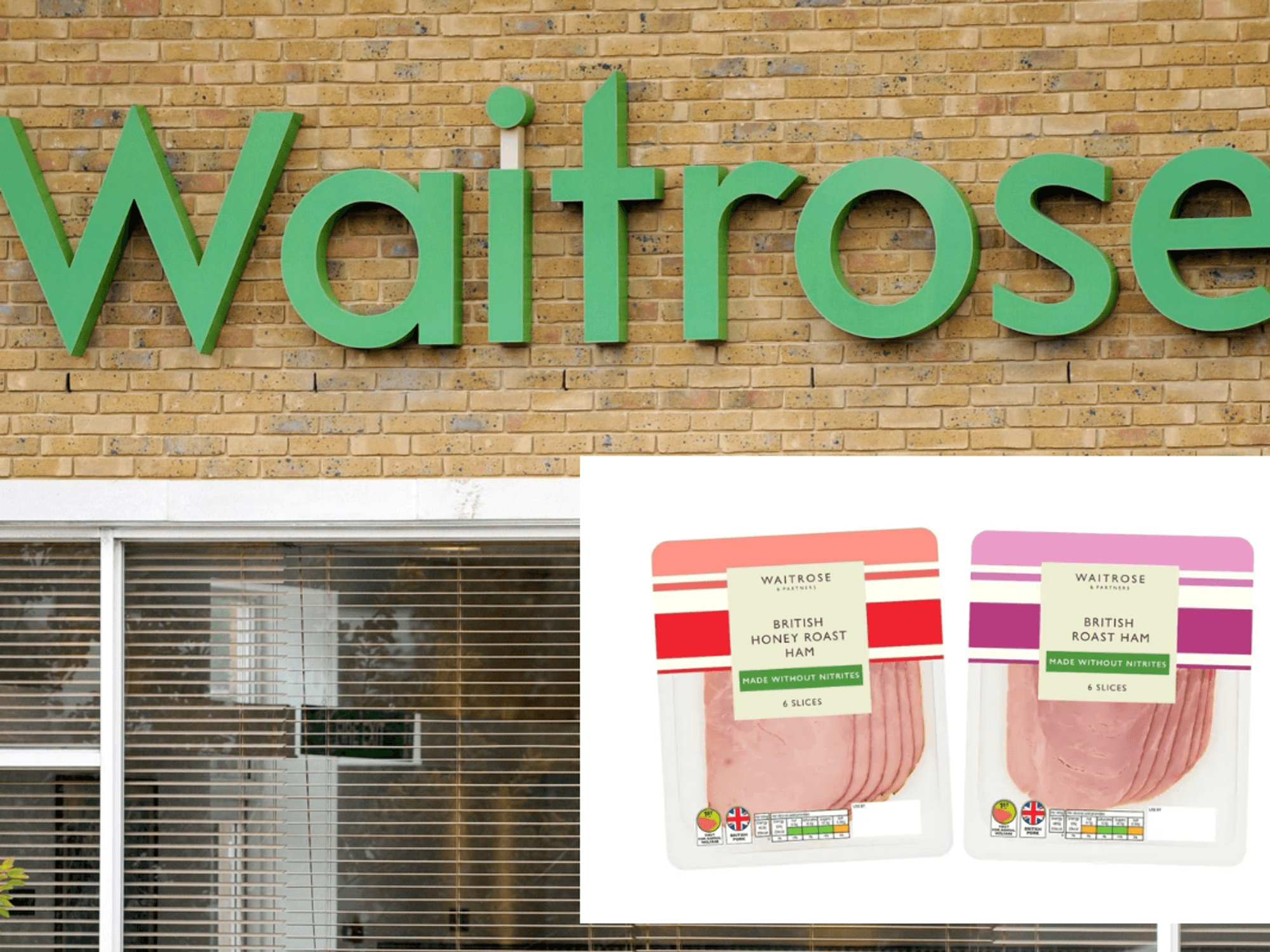 Waitrose / Waitrose Made Without Nitrites ham