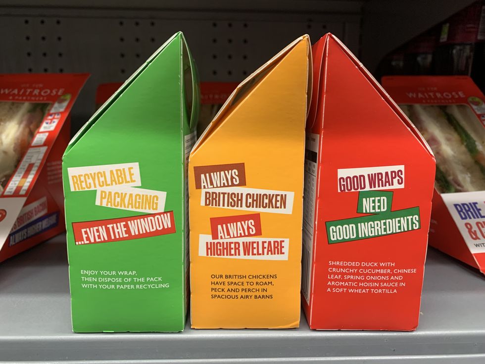 Waitrose wrap packaging