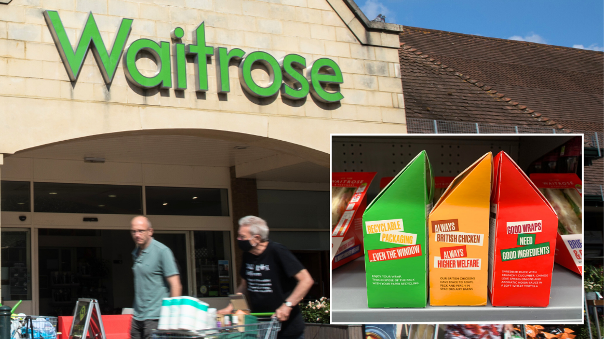 Waitrose wrap packaging