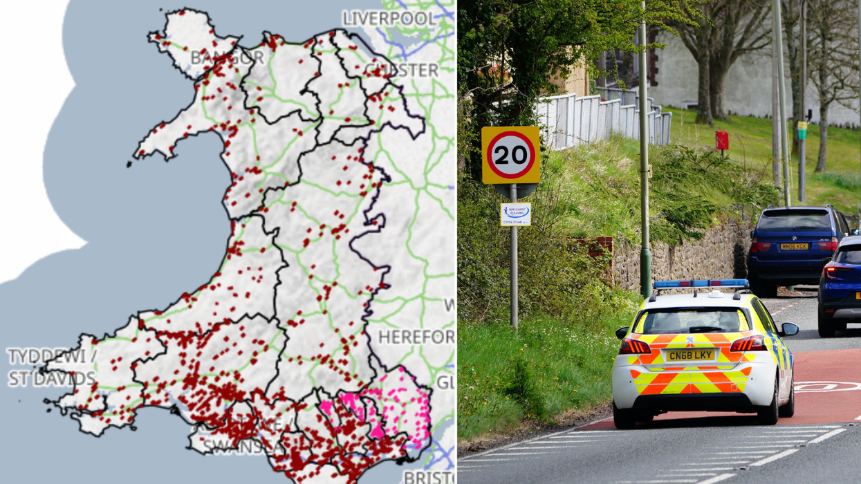 Wales 20mph speed limit